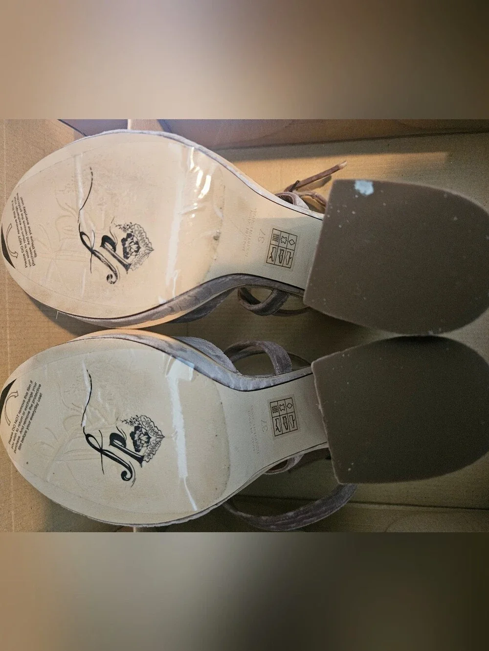 Free People Velvet Remi Platform Size7 EU 37